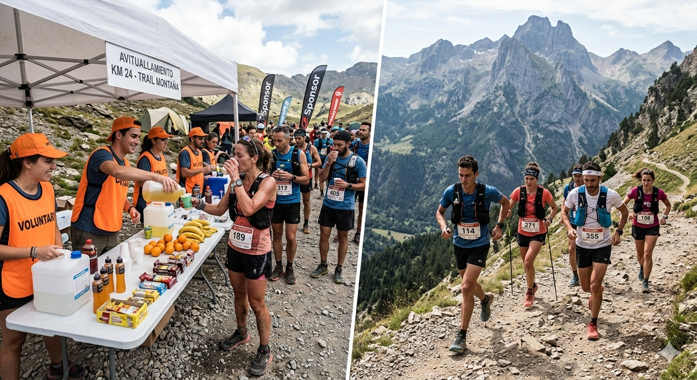 Voluntariado y Carrera "Circular Extrema Villa de Moya"