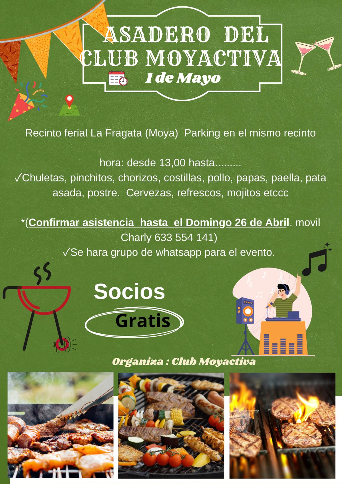 Asadero EXCLUSIVO para soci@s