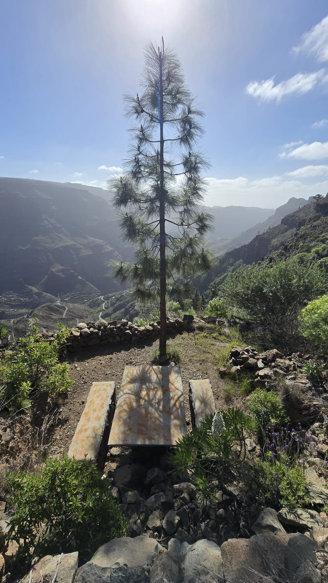 Mesa hacia el abismo